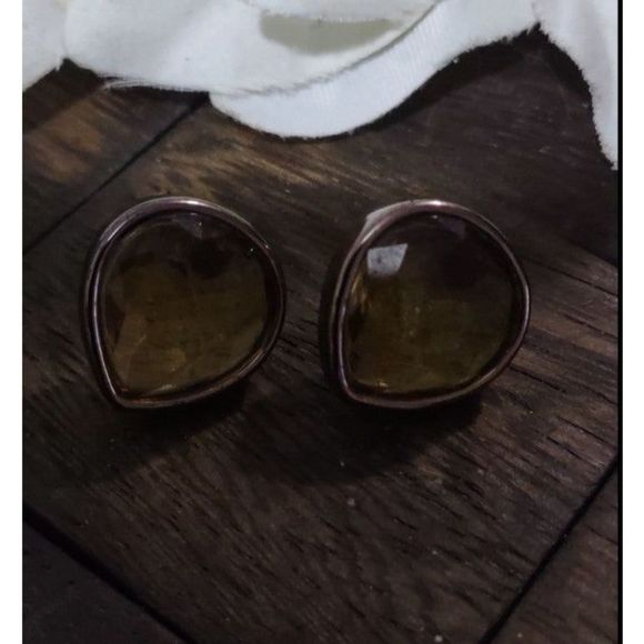 Anne Klein Tear Drop Earrings - Picture 1 of 4